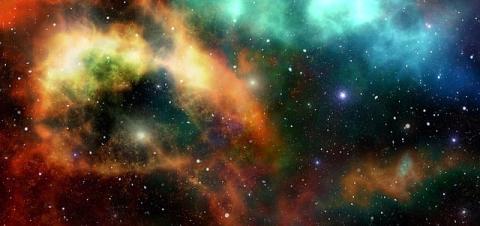 galaxies, space, stars