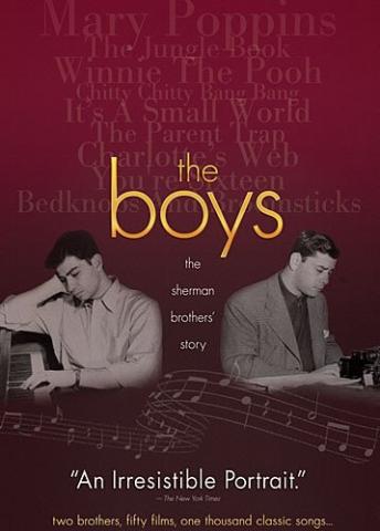DVD cover for "The Boys: The Sherman Brothers' Story"