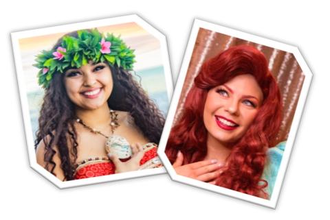 The Island Princess and Mermaid Princess