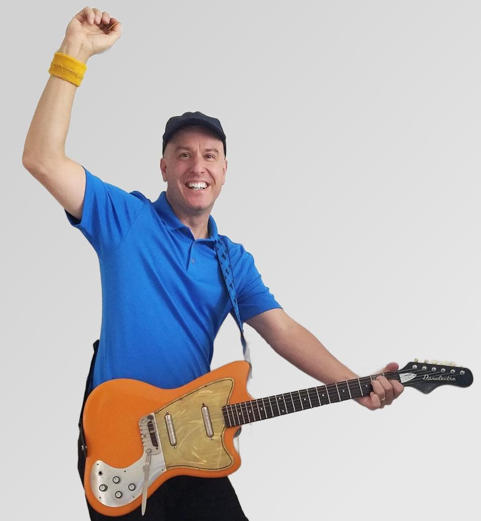 musician with a guitar