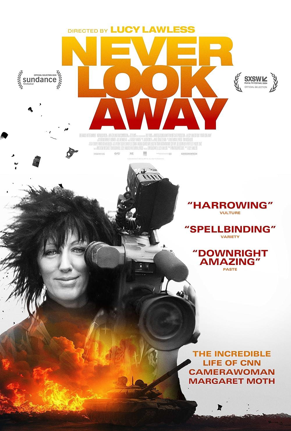 DVD cover of Never Look Away